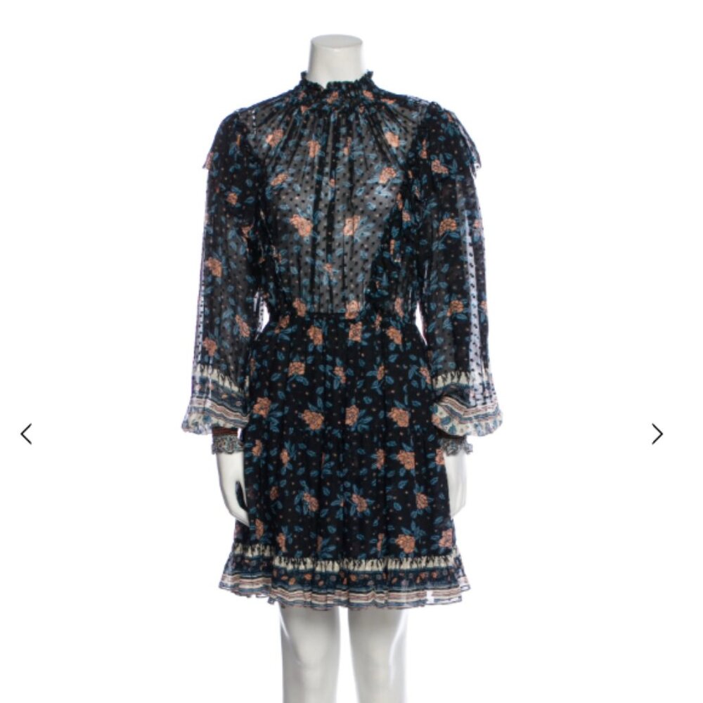 Ulla Johnson Silk Mini Dress
